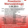 Serdecznie zapraszamy na tegoroczne obchody 71. rocznicy Powstania Warszawskiego